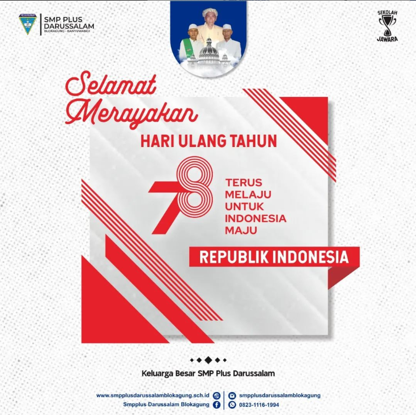 Dirgahayu Republik Indonesia Ke-78