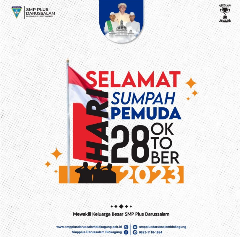 Selamat Hari Sumpah Pemuda 28 Oktober 2023