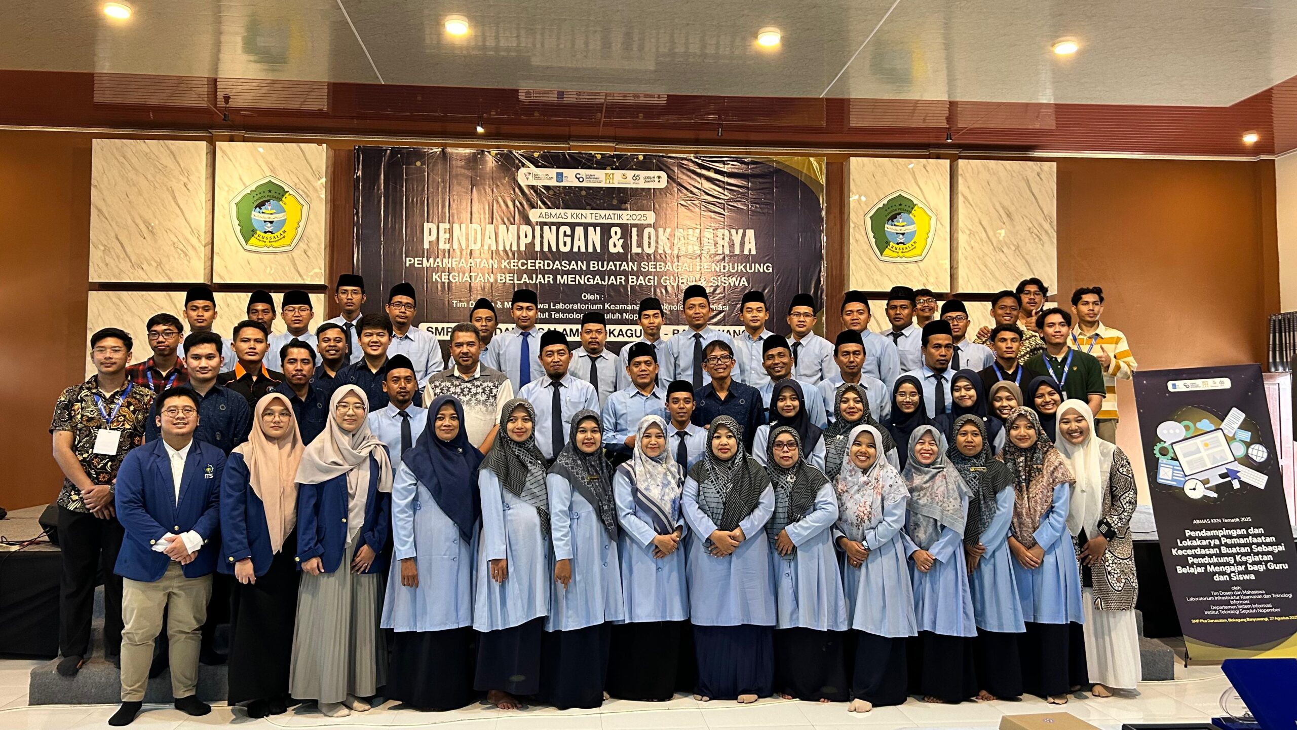 PENDAMPINGAN DAN LOKAKARYA ITS BERSAMA UTP MALAYSIA DI SMP PLUS DARUSSALAM