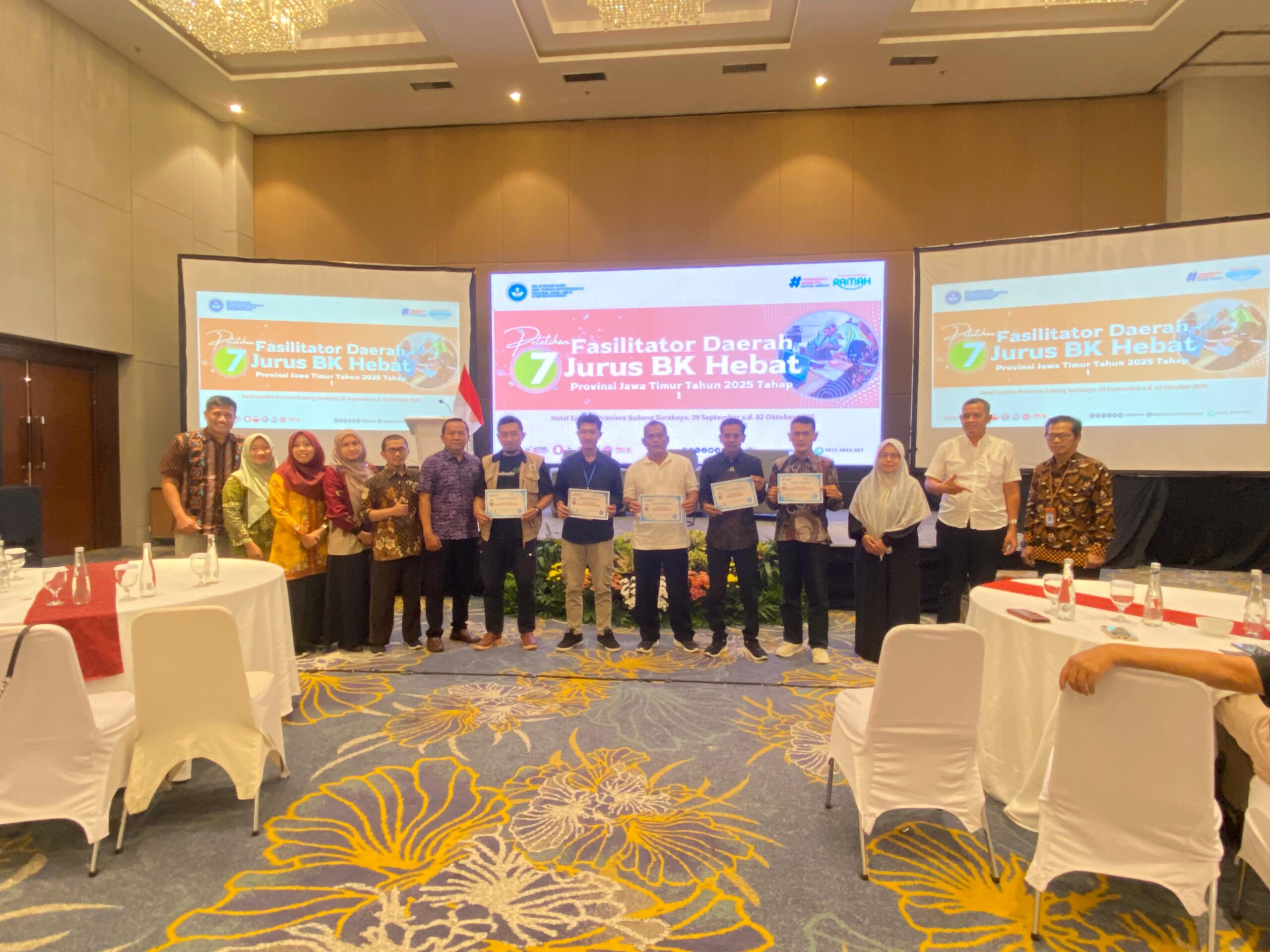 Guru SMP Plus Darussalam Terpilih Ikuti Pelatihan Fasilitator Daerah “7 Jurus BK Hebat” Provinsi Jawa Timur 2025