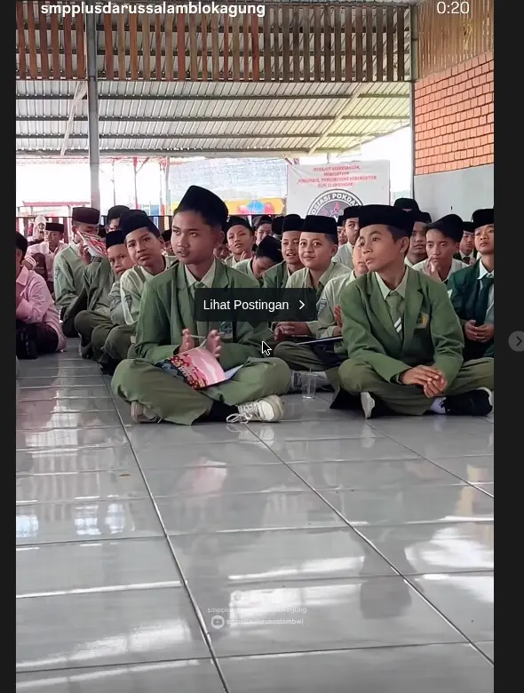Story Instagram SMP Plus Darussalam — 30 Sep 2026 16:30 WIB