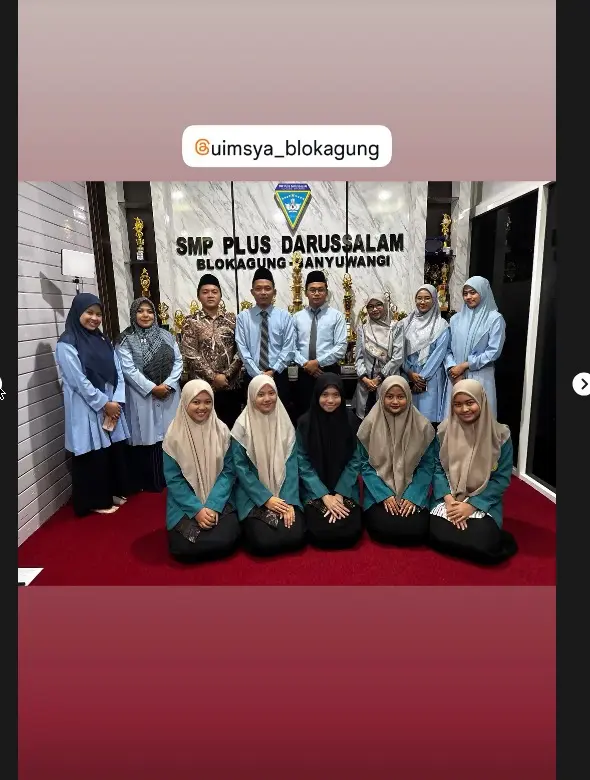 Story Instagram SMP Plus Darussalam — 30 Sep 2026 17:30 WIB