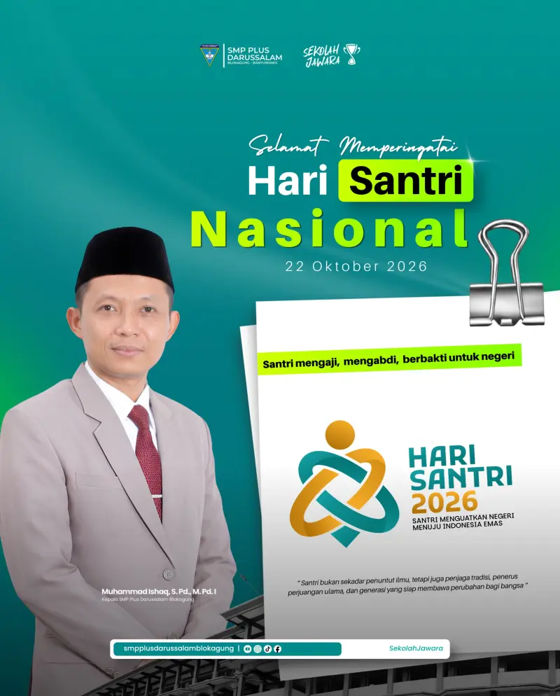 🏷️ [ Hari Santri Nasional 2026 ]