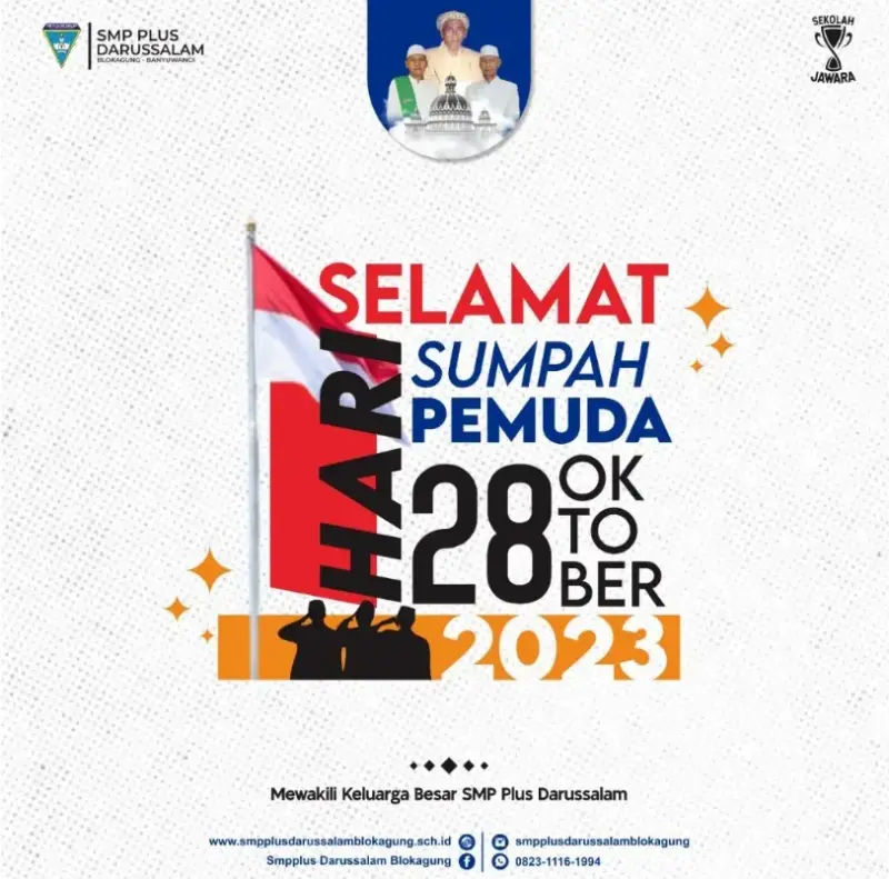 Selamat Hari Sumpah Pemuda 28 Oktober 2023