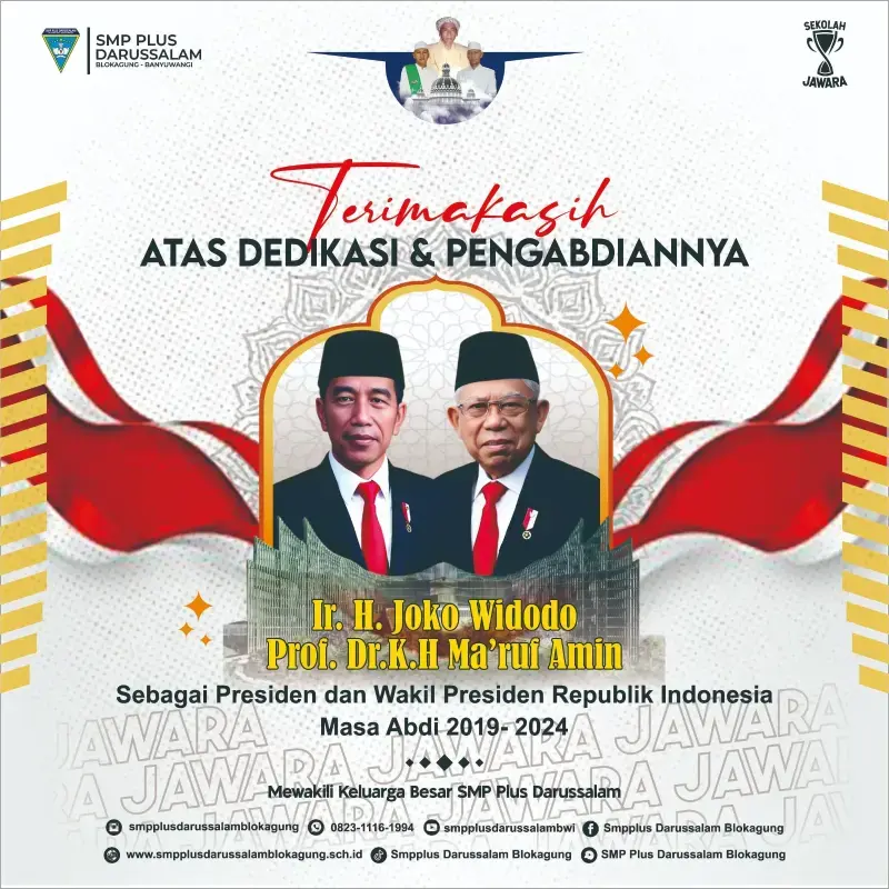 Kepemimpinan Baru, Harapan Baru: Terima Kasih Bapak Jokowi!