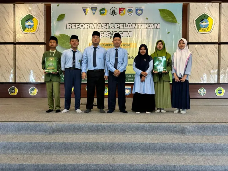 Reformasi dan Pelantikan OSIS SMP Plus Darussalam Tahun 2025/2026: Wujud Regenerasi Kepemimpinan Siswa