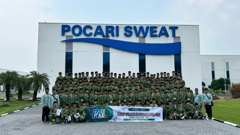 Ratusan Siswa SMP Plus Darussalam Ikuti Praktik Kerja Lapangan di Perusahaan Mitra